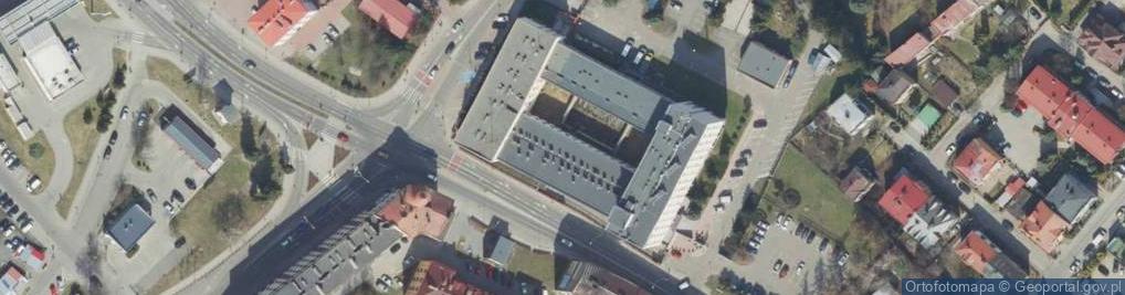Zdjęcie satelitarne Komenda Miejska Policji w Przemyślu