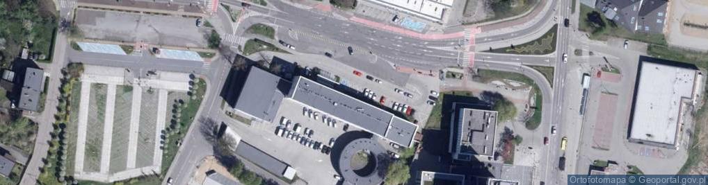Zdjęcie satelitarne Komenda Miejska Policji w Rybniku