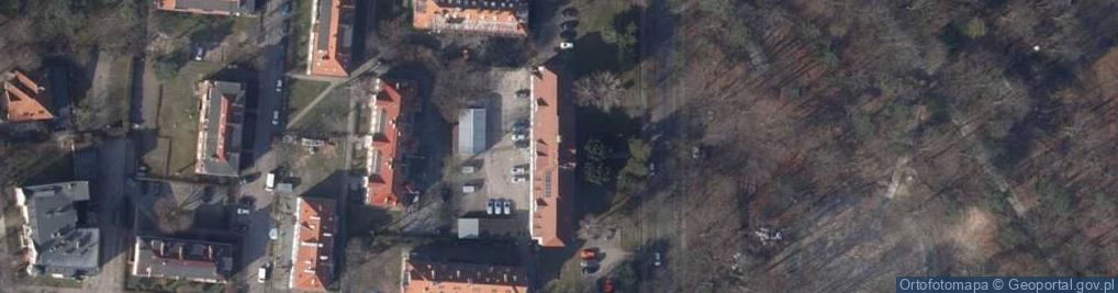 Zdjęcie satelitarne Komenda Miejska Policji w Świnoujściu