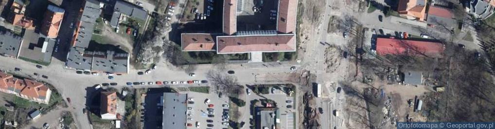 Zdjęcie satelitarne Komenda Miejska Policji w Wałbrzychu