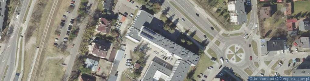 Zdjęcie satelitarne Komenda Miejska Policji w Zamościu