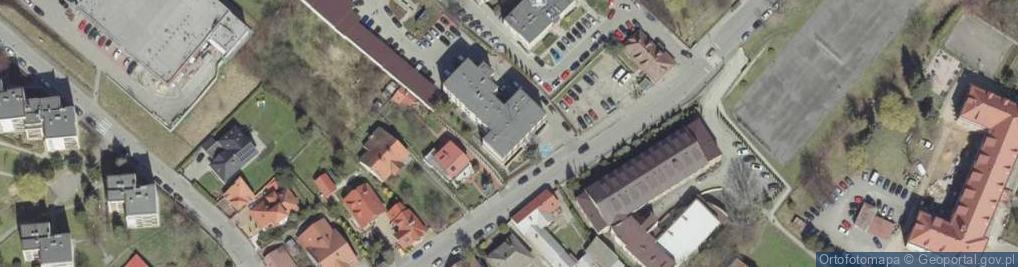 Zdjęcie satelitarne Komenda Powiatowa Policji w Bochni