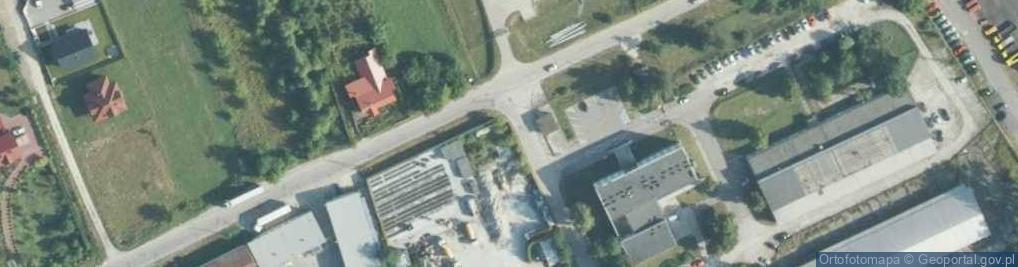 Zdjęcie satelitarne Komenda Powiatowa Policji w Brzesku