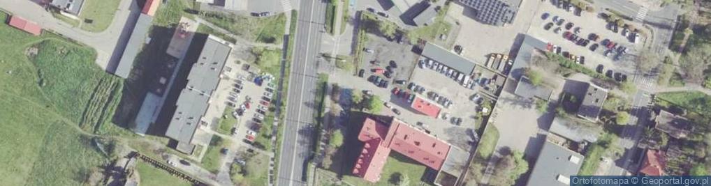 Zdjęcie satelitarne Komenda Powiatowa Policji w Głogowie