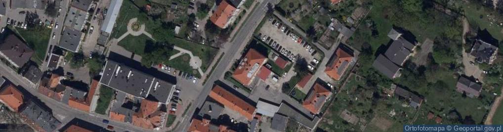 Zdjęcie satelitarne Komenda Powiatowa Policji w Jaworze