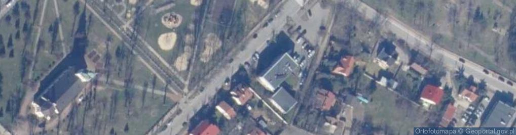 Zdjęcie satelitarne Komenda Powiatowa Policji w Kozienicach