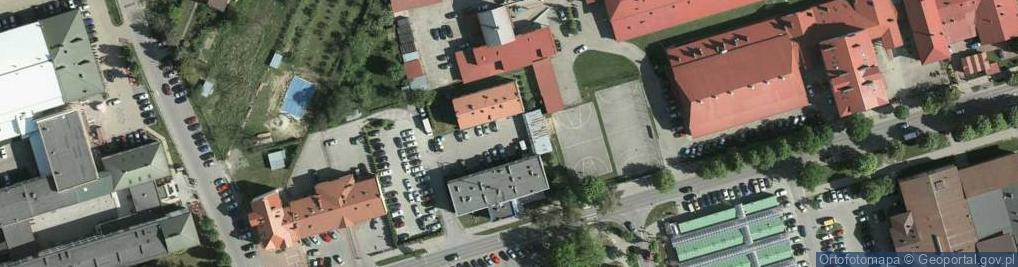 Zdjęcie satelitarne Komenda Powiatowa Policji w Leżajsku