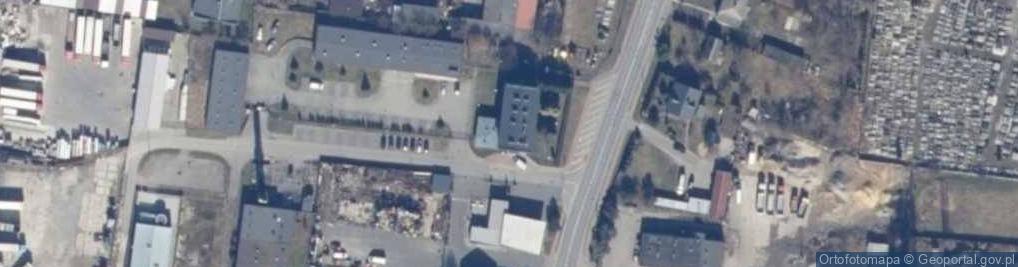 Zdjęcie satelitarne Komenda Powiatowa Policji w Lipsku