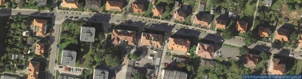 Zdjęcie satelitarne Komenda Powiatowa Policji w Lwówku Śląskim
