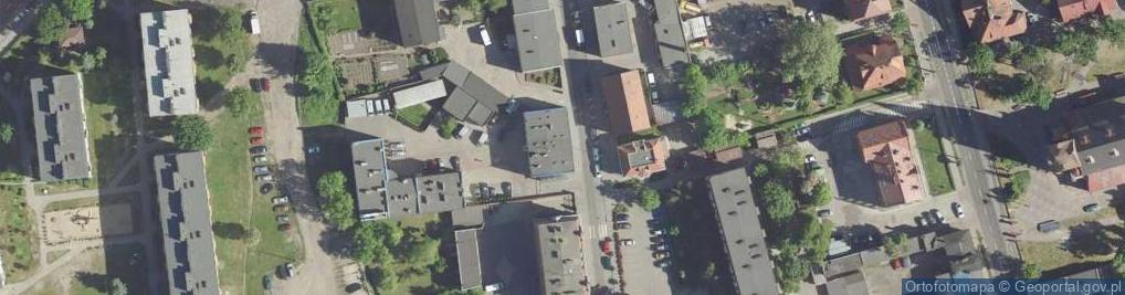 Zdjęcie satelitarne Komenda Powiatowa Policji w Nakle nad Notecią
