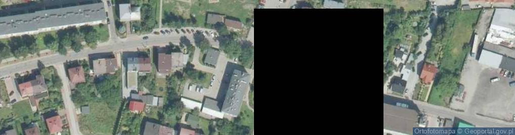 Zdjęcie satelitarne Komenda Powiatowa Policji w Proszowicach