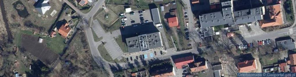 Zdjęcie satelitarne Komenda Powiatowa Policji w Sulęcinie