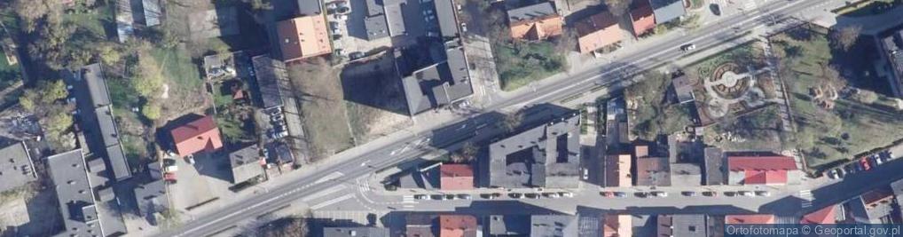 Zdjęcie satelitarne Komenda Powiatowa Policji w Świeciu