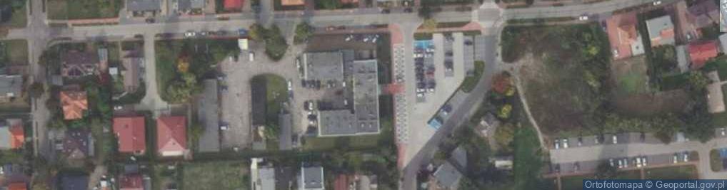 Zdjęcie satelitarne Komenda Powiatowa Policji w Szamotułach