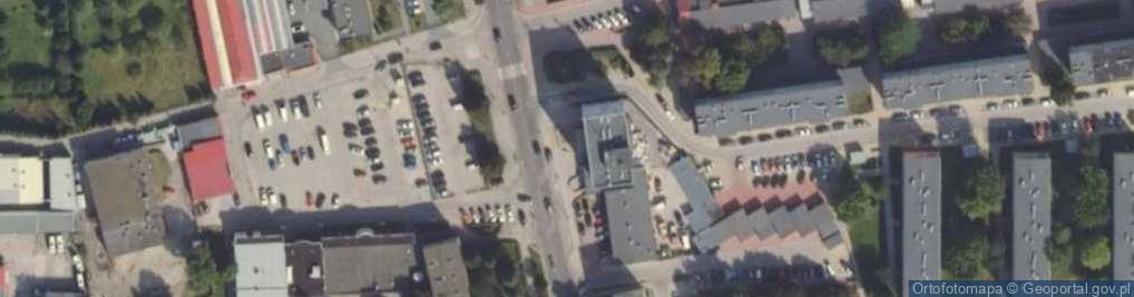 Zdjęcie satelitarne Komenda Powiatowa Policji w Turku