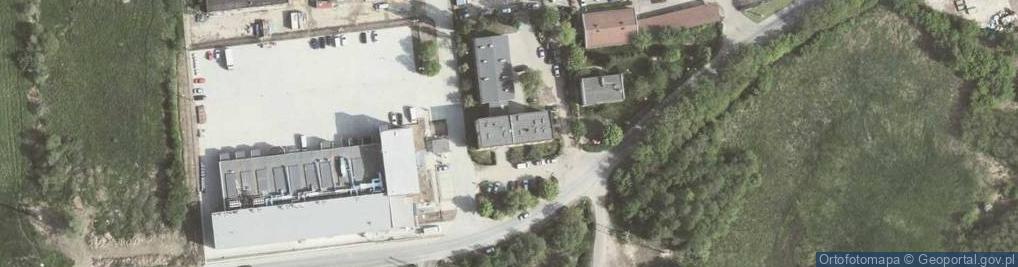 Zdjęcie satelitarne Komenda Powiatowa Policji w Wieliczce
