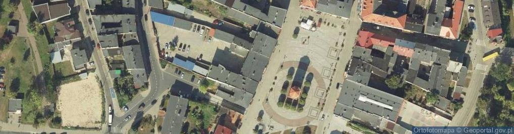 Zdjęcie satelitarne Komenda Powiatowa Policji w Żninie