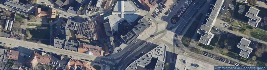 Zdjęcie satelitarne Komisariat Autostradowy Policji w Gliwicach