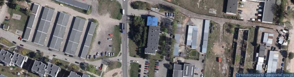 Zdjęcie satelitarne Komisariat Policji Bydgoszcz-Fordon