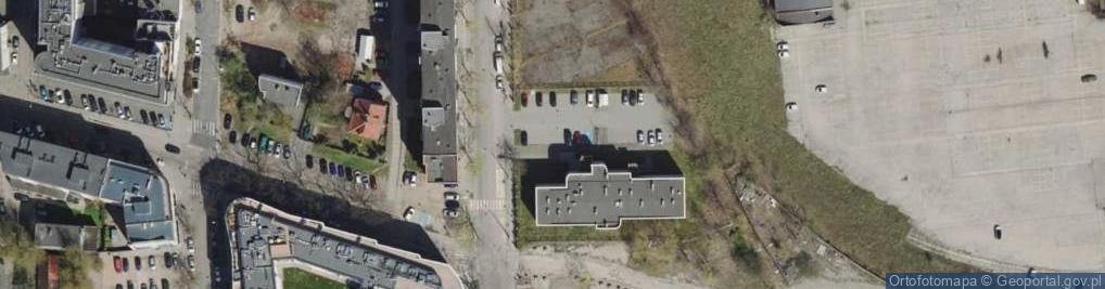 Zdjęcie satelitarne Komisariat Policji Gdynia Śródmieście