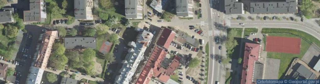 Zdjęcie satelitarne Komisariat Policji I w Białymstoku