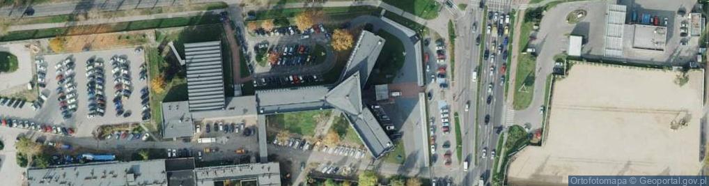 Zdjęcie satelitarne Komisariat Policji I w Częstochowie