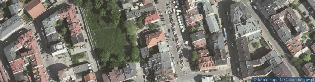Zdjęcie satelitarne Komisariat Policji I w Krakowie