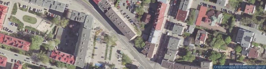 Zdjęcie satelitarne Komisariat Policji I w Radomiu