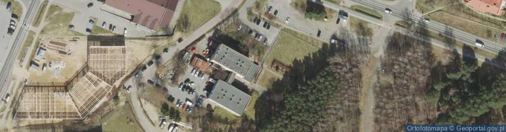 Zdjęcie satelitarne Komisariat Policji I w Zielonej Górze