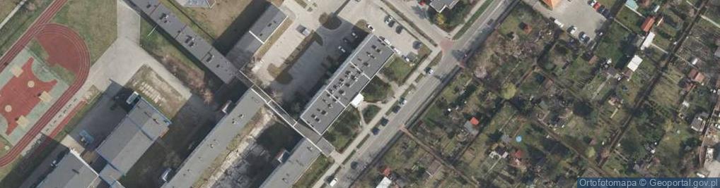 Zdjęcie satelitarne Komisariat Policji II w Gliwicach