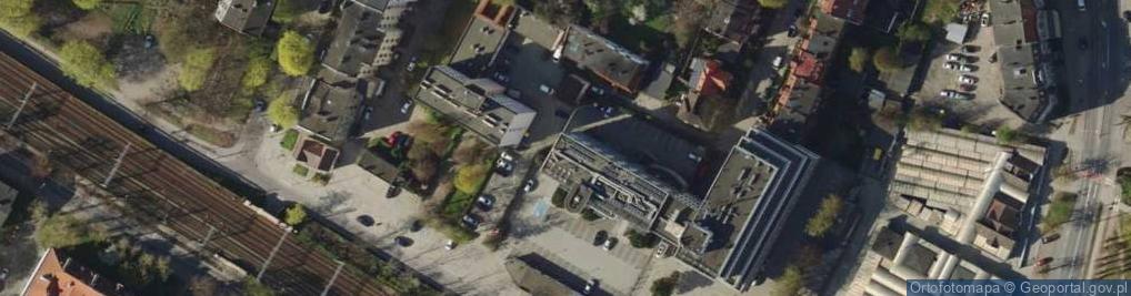 Zdjęcie satelitarne Komisariat Policji III w Gdańsku