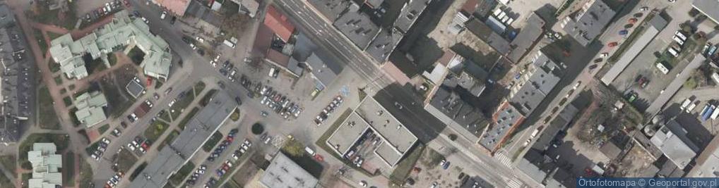 Zdjęcie satelitarne Komisariat Policji III w Gliwicach