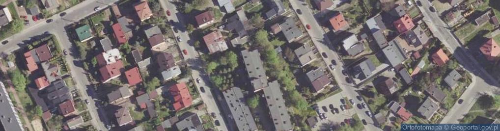 Zdjęcie satelitarne Komisariat Policji III w Radomiu
