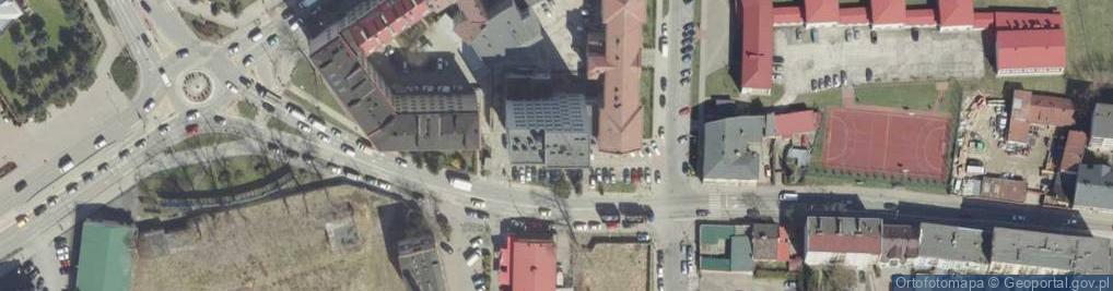 Zdjęcie satelitarne Komisariat Policji Tarnów - Centrum