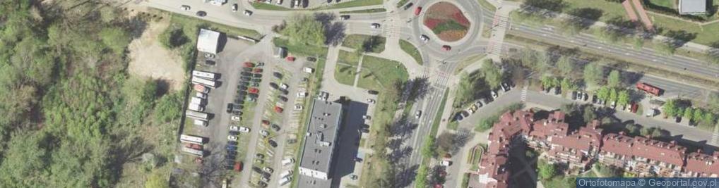 Zdjęcie satelitarne Komisariat Policji V w Lublinie