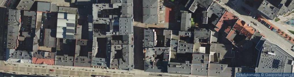 Zdjęcie satelitarne Komisariat Policji VI w Katowicach
