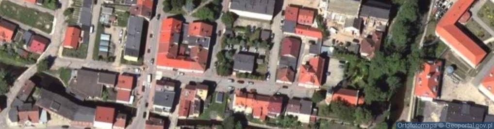 Zdjęcie satelitarne Komisariat Policji w Barczewie
