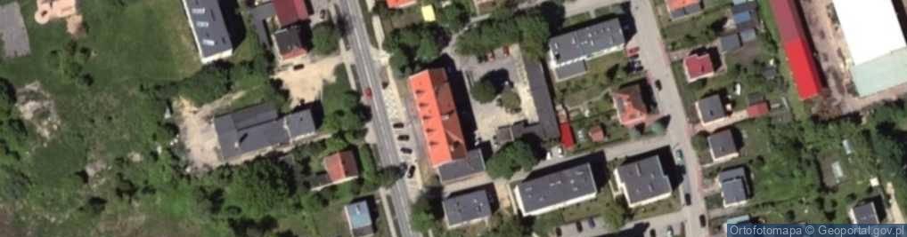 Zdjęcie satelitarne Komisariat Policji w Biskupcu