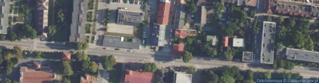 Zdjęcie satelitarne Komisariat Policji w Błoniu