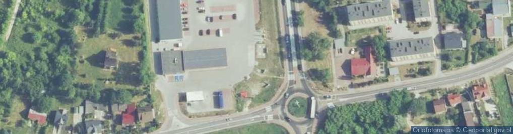 Zdjęcie satelitarne Komisariat Policji w Chmielniku