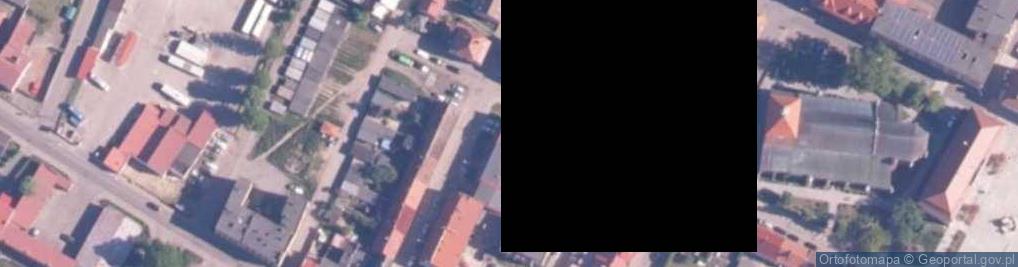 Zdjęcie satelitarne Komisariat Policji w Darłowie