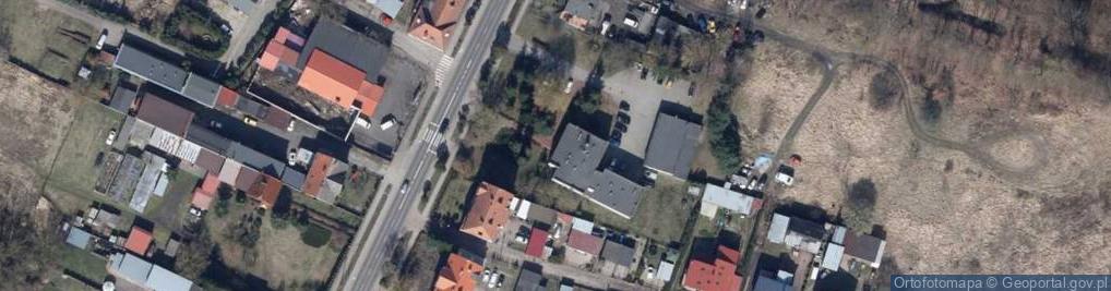 Zdjęcie satelitarne Komisariat Policji w Drezdenku