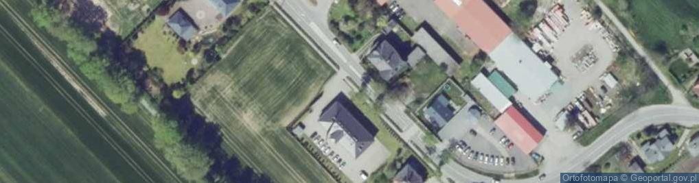 Zdjęcie satelitarne Komisariat Policji w Głogówku
