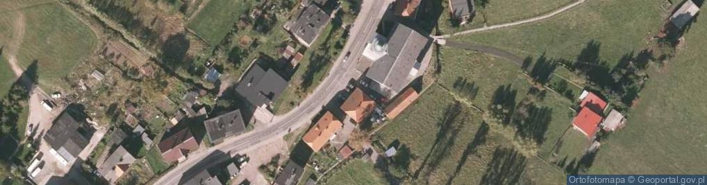 Zdjęcie satelitarne Komisariat Policji w Głuszycy