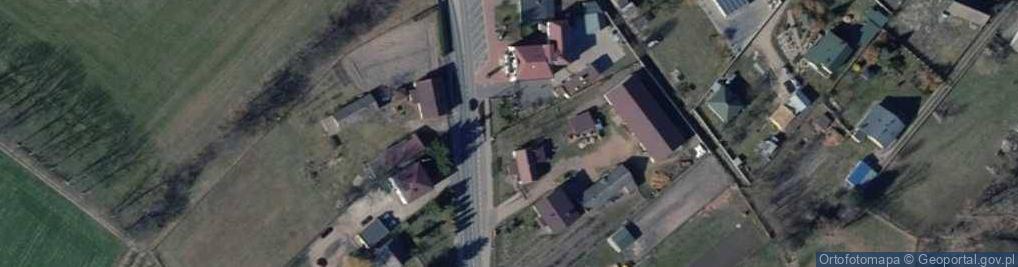 Zdjęcie satelitarne Komisariat Policji w Grabowie nad Pilicą