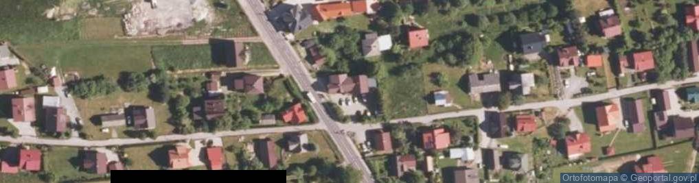 Zdjęcie satelitarne Komisariat Policji w Jeleśni