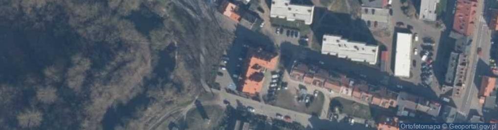 Zdjęcie satelitarne Komisariat Policji w Karlinie