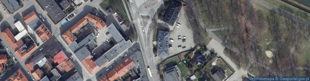 Zdjęcie satelitarne Komisariat Policji w Kędzierzynie-Koźlu