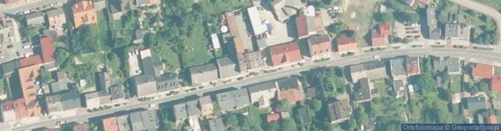 Zdjęcie satelitarne Komisariat Policji w Kętach