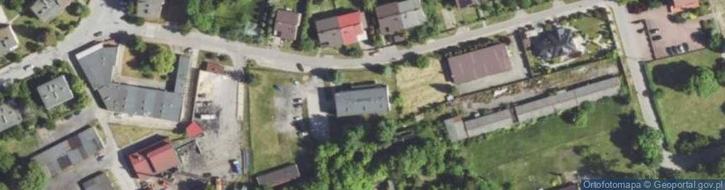 Zdjęcie satelitarne Komisariat Policji w Koniecpolu